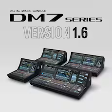 永利总站 DM7 系列数字调音台新固件和PY64-D Dante 接口卡登场